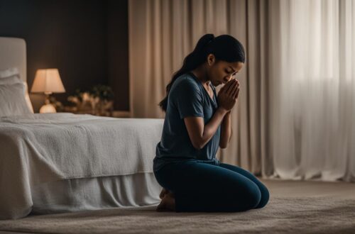 A New Christian’s Sad Prayer For Her Husband