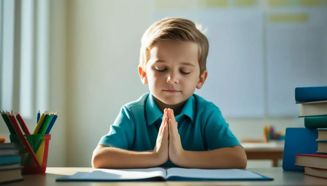 Child’s Prayer When Facing An Exam