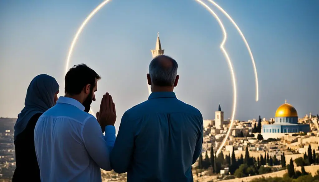 Intercessory prayer for Christians in Israel