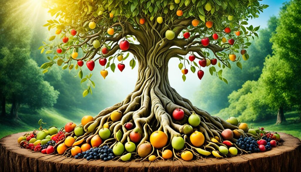 Manifesting spiritual fruit and success