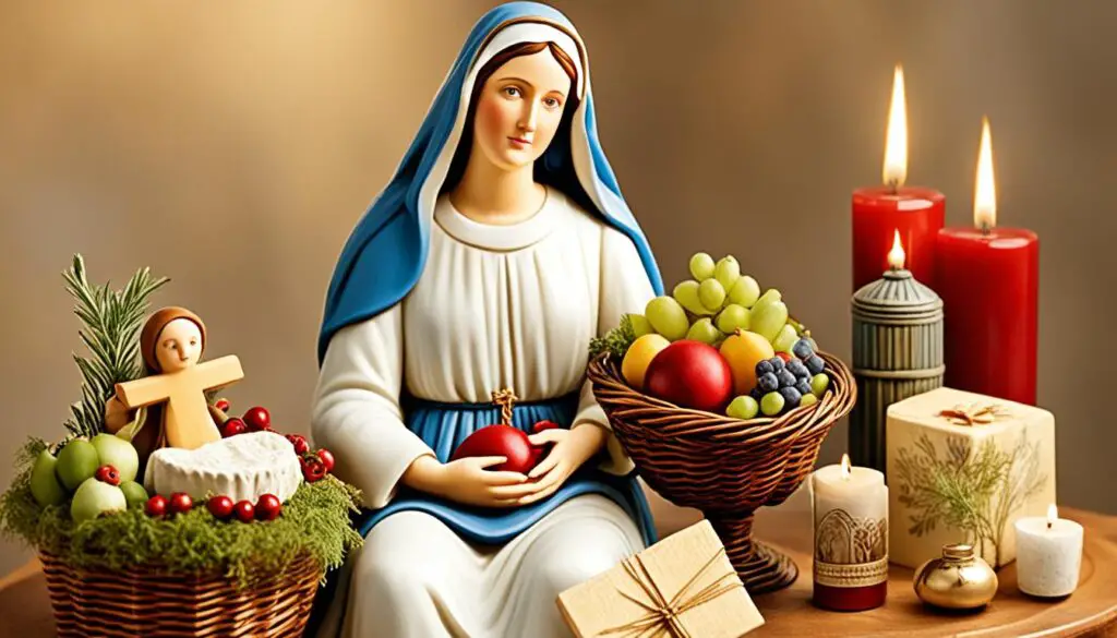 Mary's age when Jesus was born