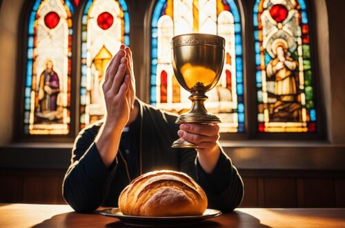 Prayer For The Communion Bread And Cup