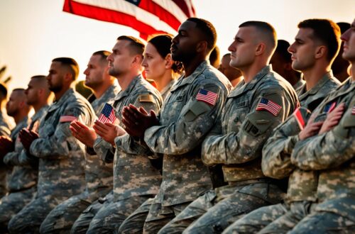 Prayer For The Men And Women In The Military
