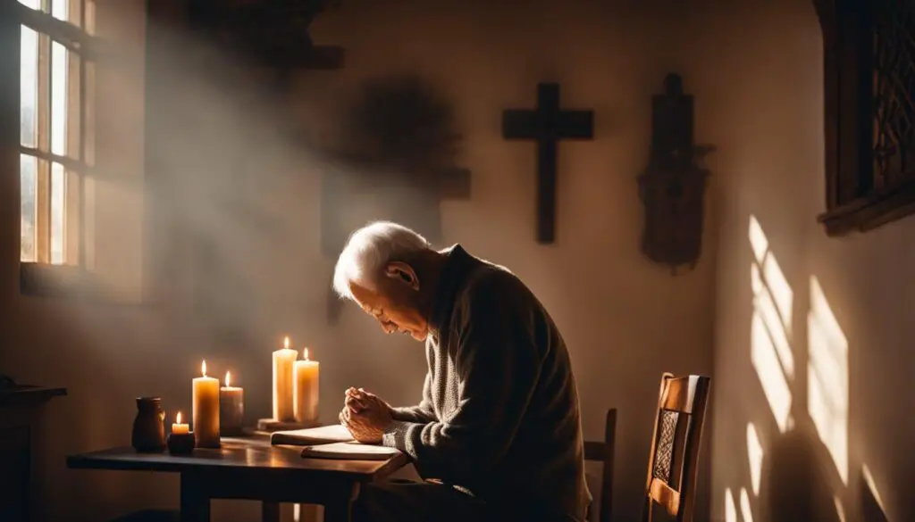 Prayer for faith in old age
