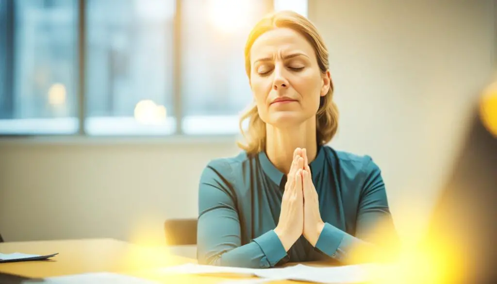 Prayer for forgiveness at work