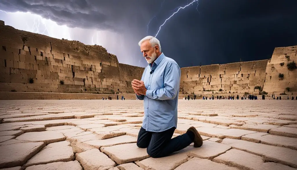 Praying for rain in Israel