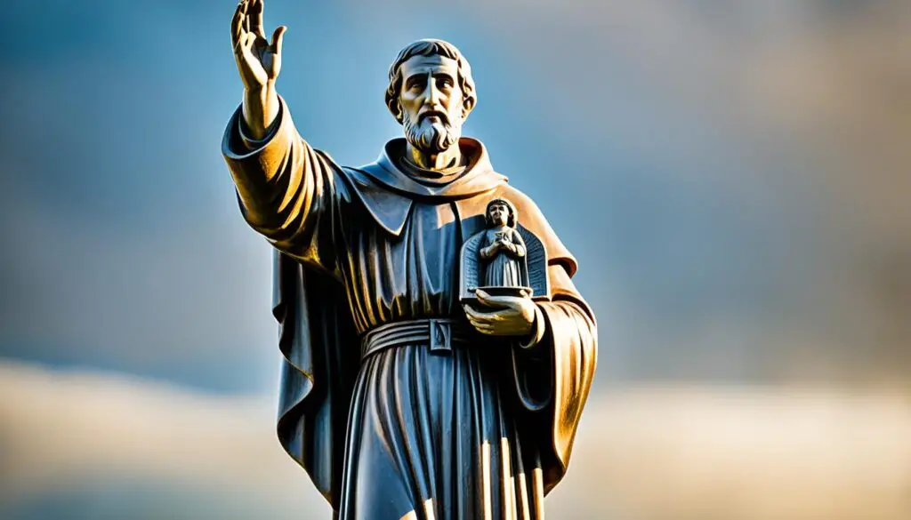 Saint Anthony statue