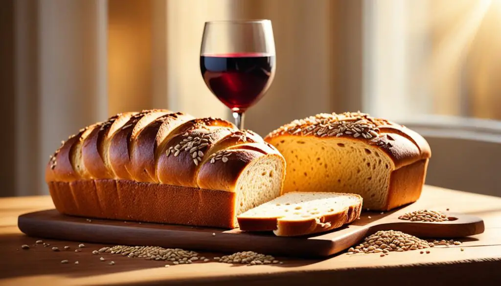 bread and wine symbolism