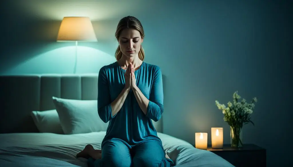 calming nighttime prayers