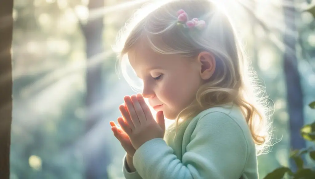 comforting prayer for sick child