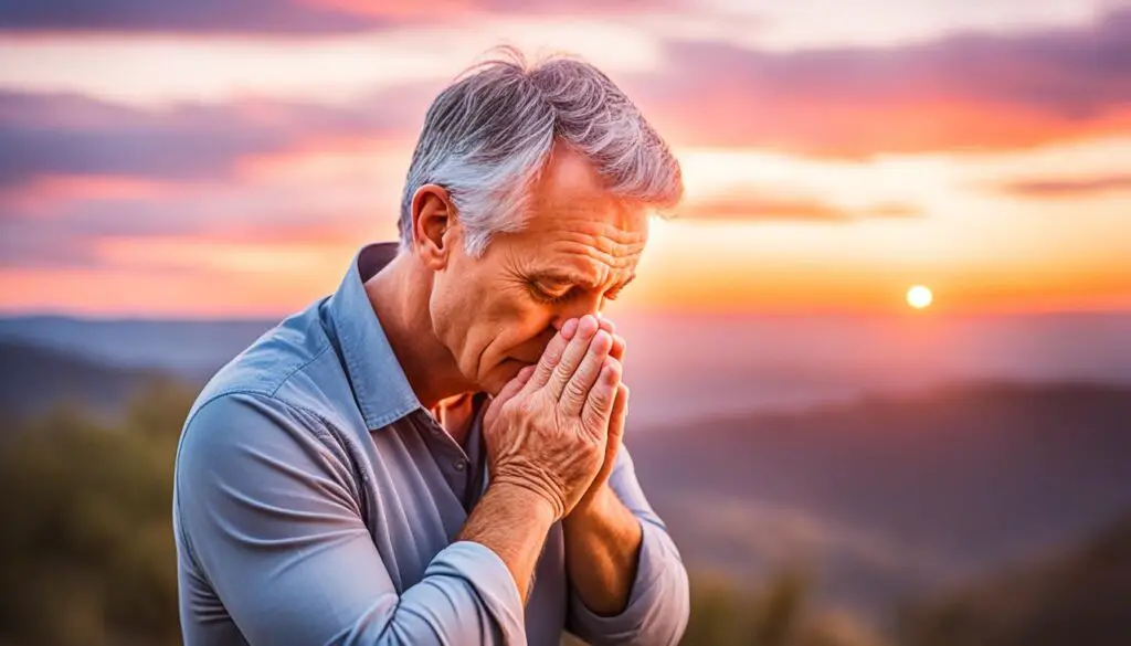 finding comfort in prayer after the loss of an adult son