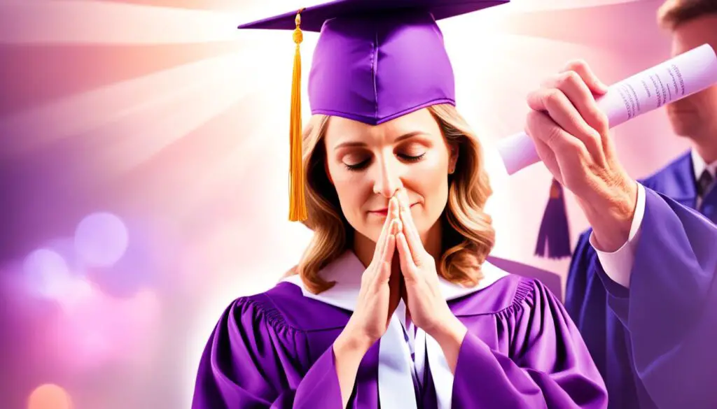 graduation prayer for a loved one