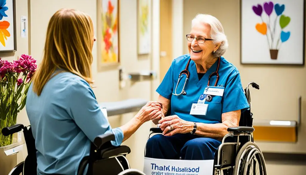 gratitude for hospital volunteers