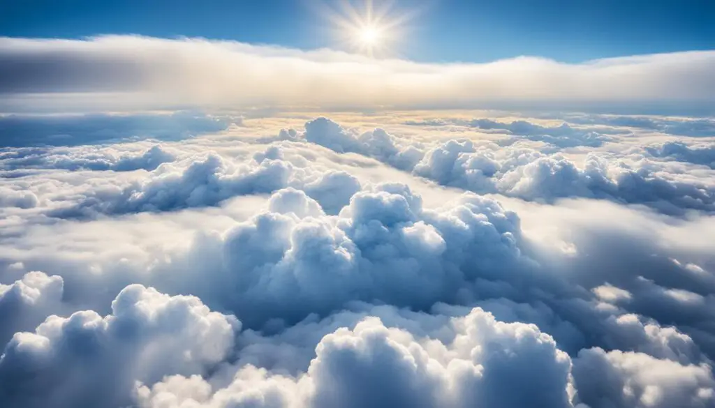 heavenly clouds