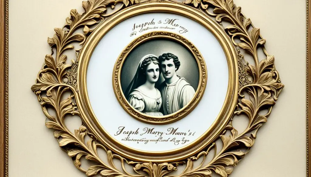 marriage age of Joseph and Mary