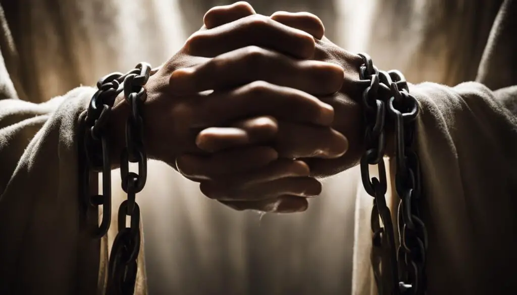 powerful prayer to break chains and strongholds