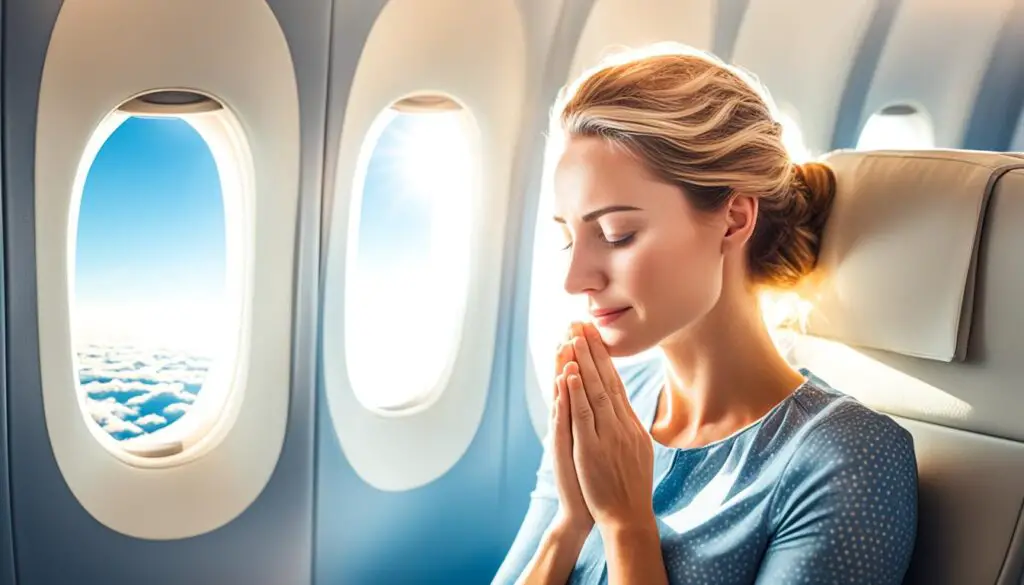 prayer for anxiety while flying