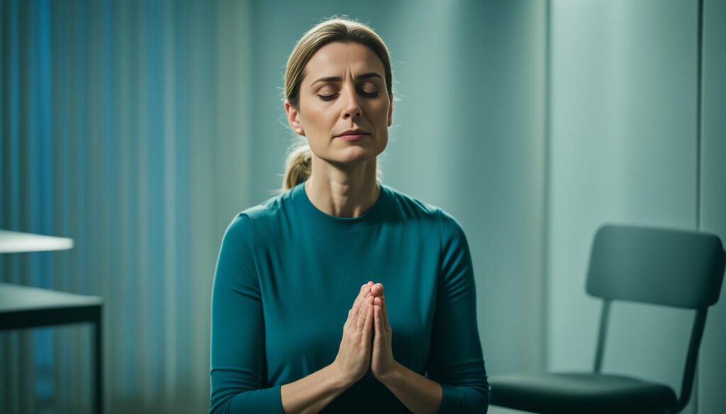 prayer for calmness in interview