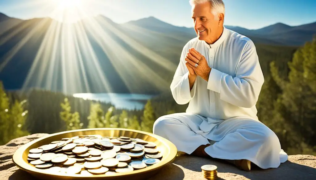 prayer for financial giving