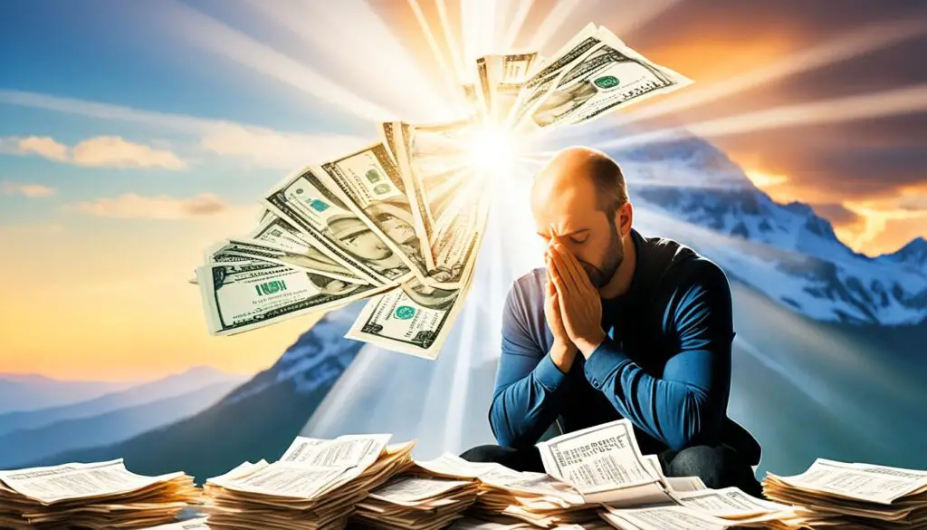 prayer for financial peace