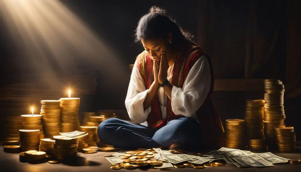 prayer for financial security