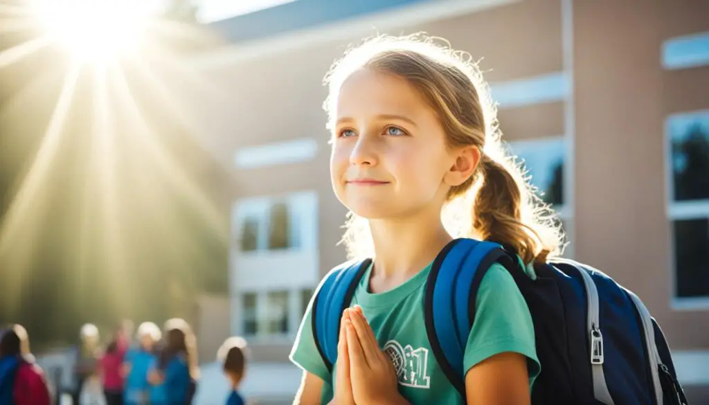 prayer for first day of school