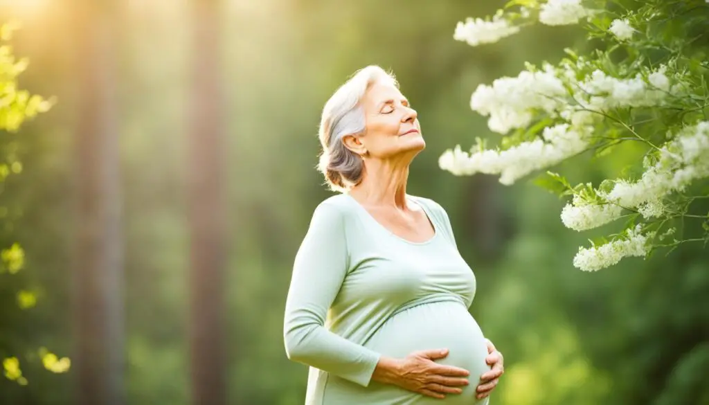 prayer for older women's pregnancy