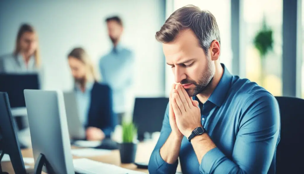 Soothing Prayer for Stress at Work Relief