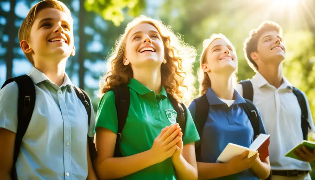 prayer for students starting a new school