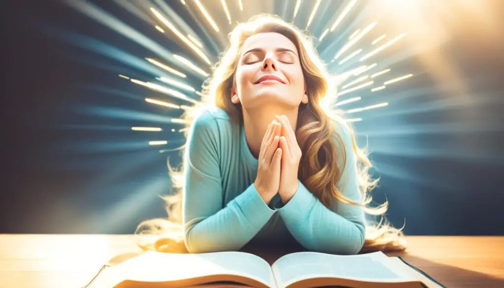 seeking knowledge through prayer image