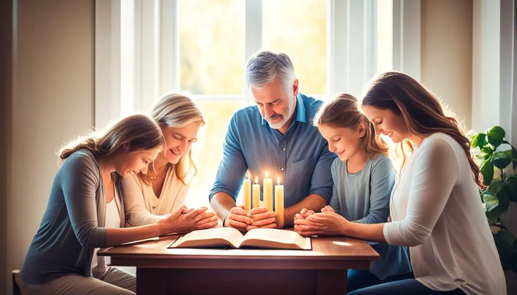 strengthening family through prayer