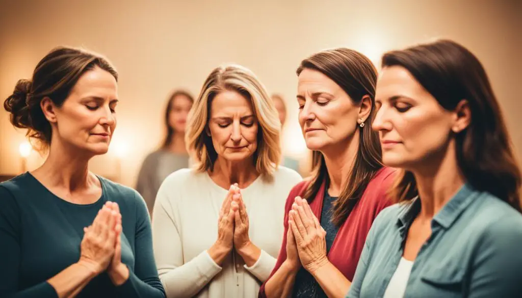 women's ministry prayer group
